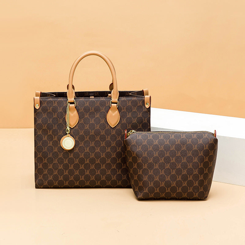 Women's Capacity Totes Commuter For Class Printed Shoulder Bags