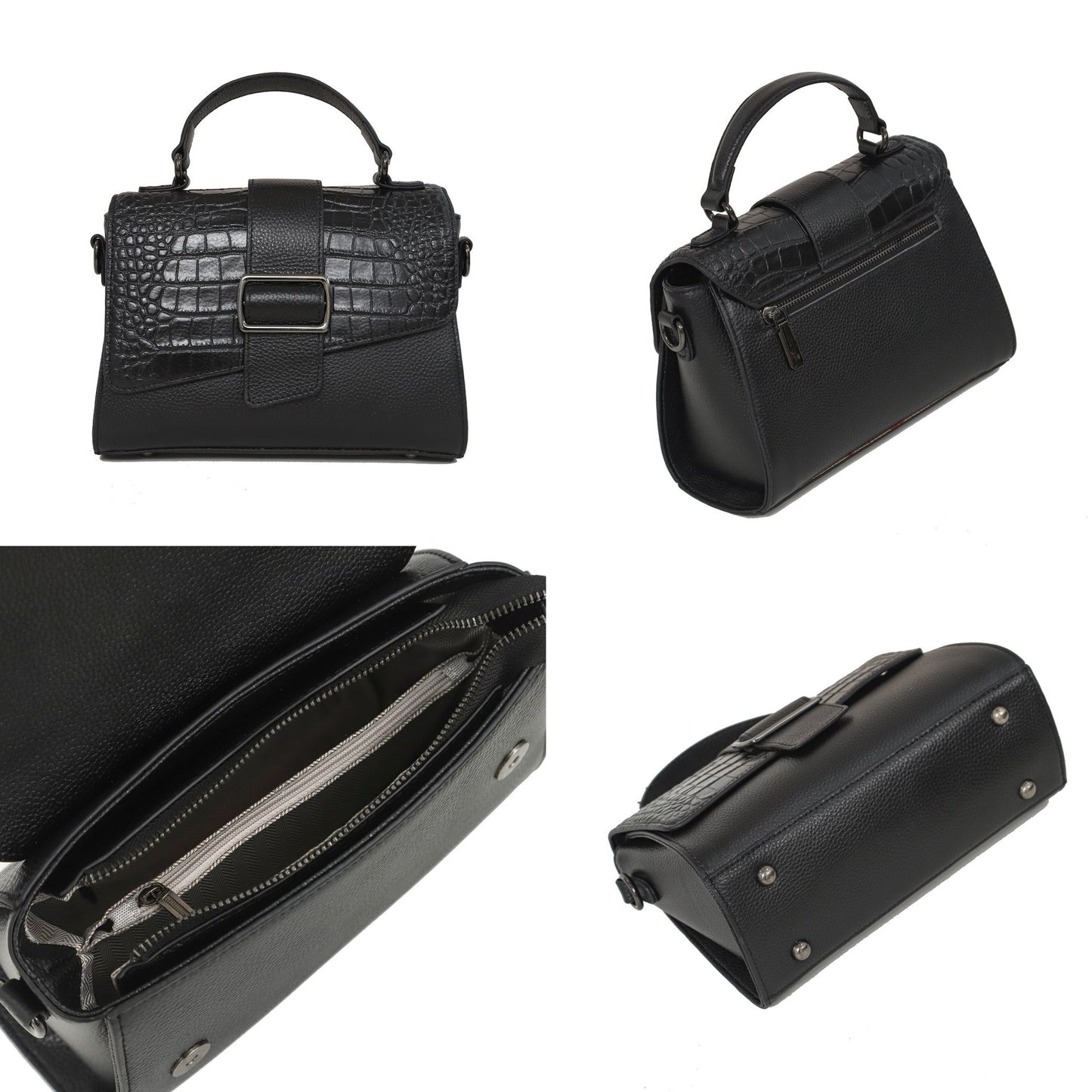 Women's Leather Simple First Layer Fashion Large Handbags