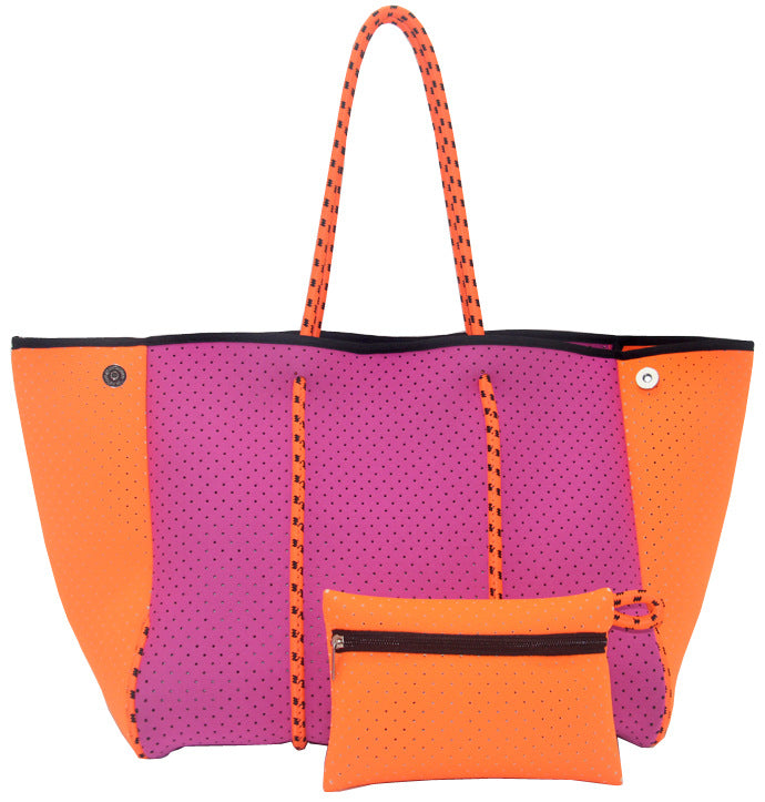 Women's Fashion Neoprene Big Large Beach Travel Bags