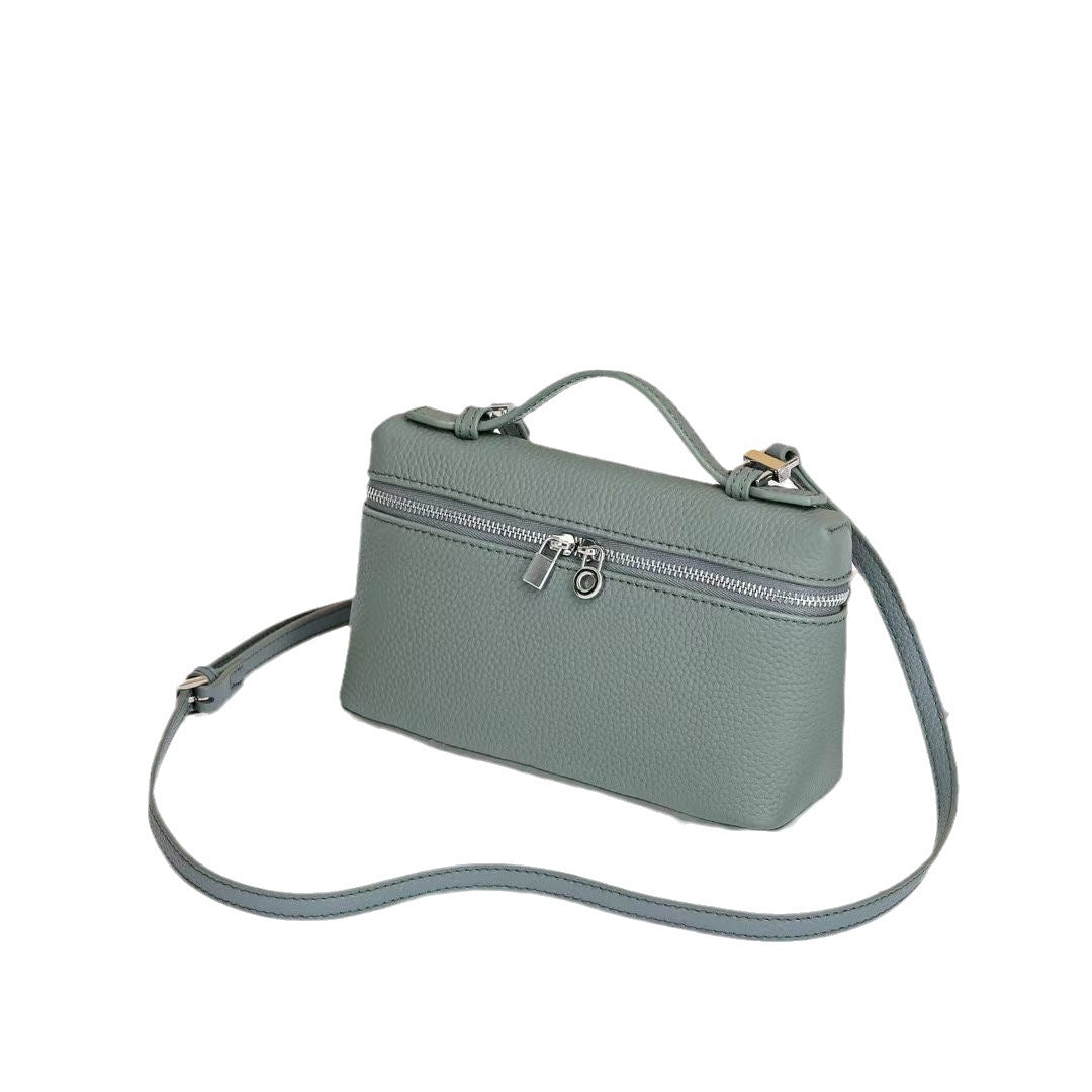 Women's Leather Commuter Motorcycle Retro Advanced Texture Shoulder Bags