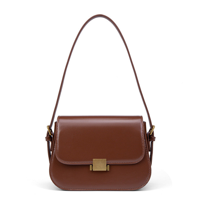 Women's High-grade Retro Fashion Portable Light Luxury Shoulder Bags