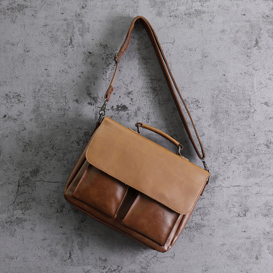 Men's Comfortable Trendy Fashion Business Retro Men's Briefcases