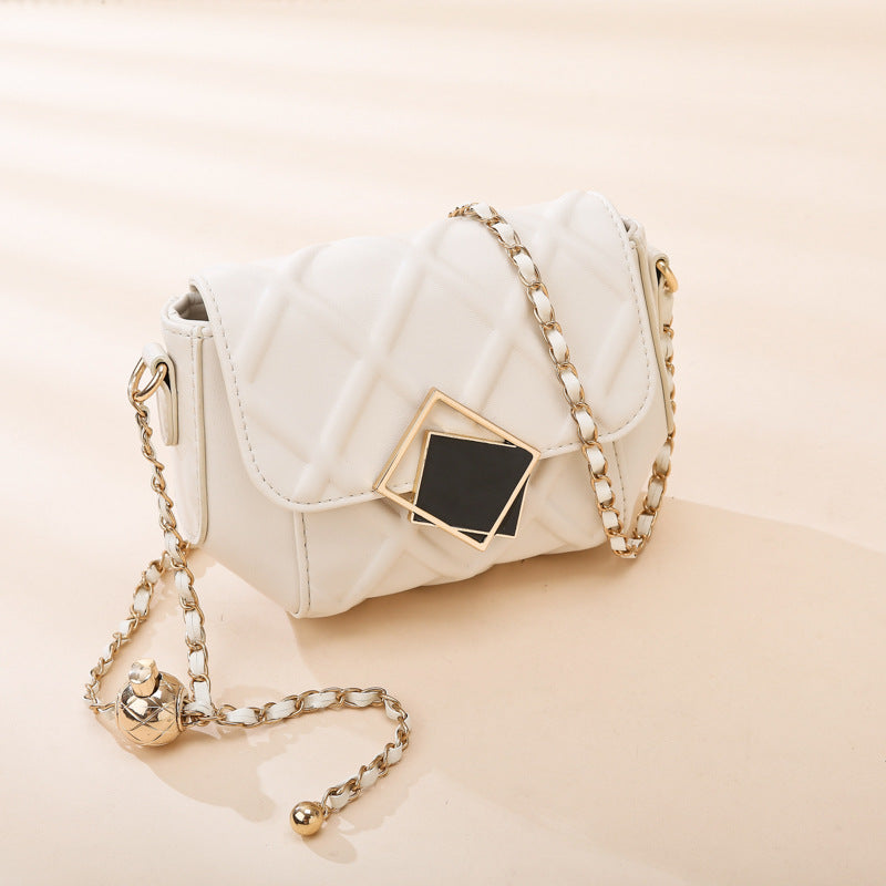 Women's & Men's Summer Trendy Fashion Golden Ball Chain Crossbody Bags