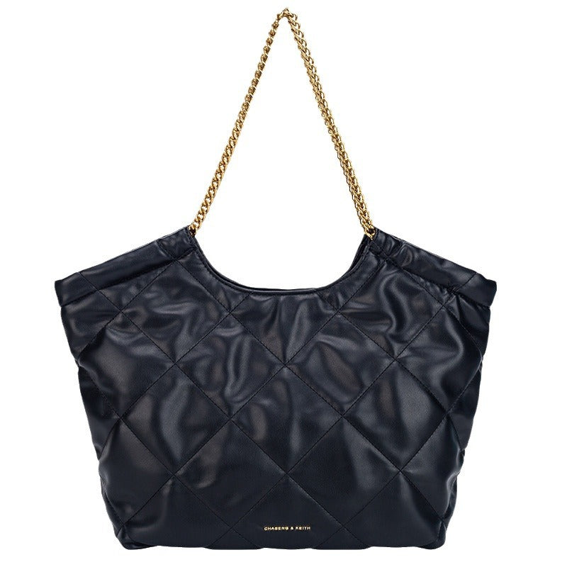 Women's One Versatile High-grade Large Capacity Rhombus Bags