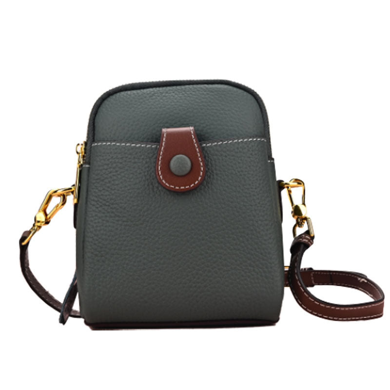 Women's Genuine Leather Popular Large Capacity Versatile Crossbody Bags