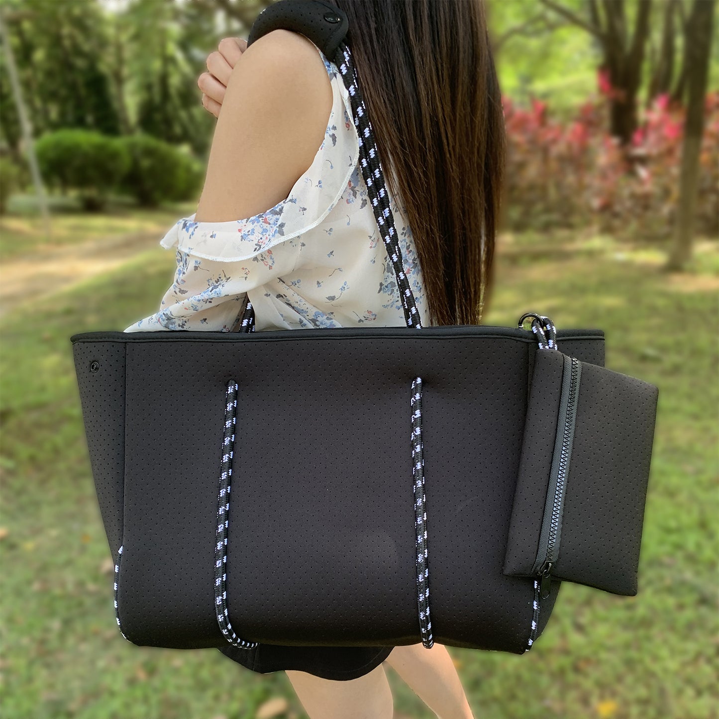 Women's Fashion Neoprene Big Large Beach Travel Bags