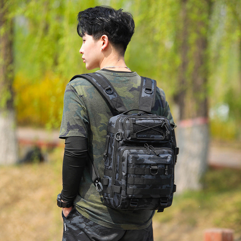 Men's Unique Camouflage Tactics Fishing Lure Sports Backpacks