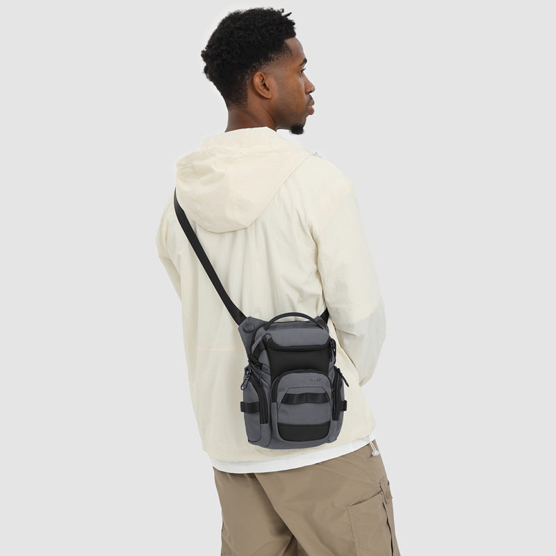 Men's Leg Leggings Motorcycle Traveling Waterproof Oblique Men's Messenger Bags
