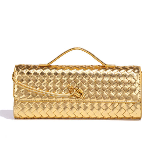 Woven Advanced Feeling Fashion Dinner Clutch Handbags