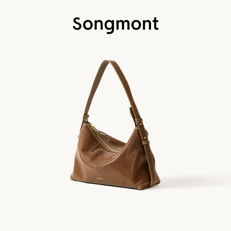 Mountain Light Carpetbag Vegetable Tanning Leather Shoulder Bags