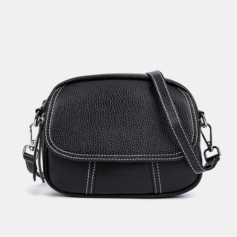 Women's Genuine Leather First Layer Cowhide Large Bags