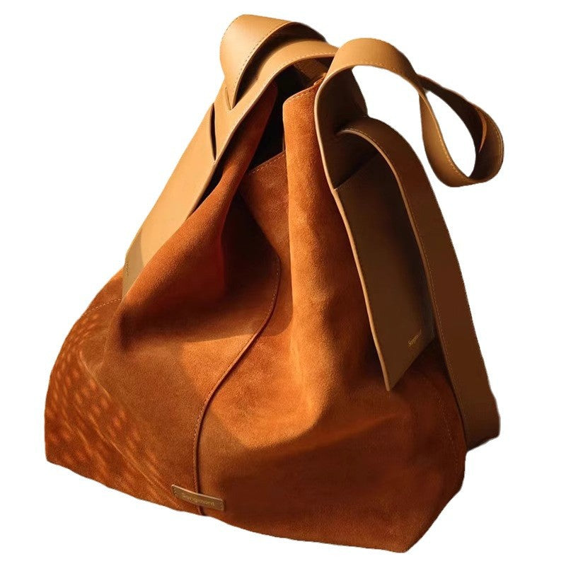 Loose Suede Under The Mountain Lazy Shoulder Bags