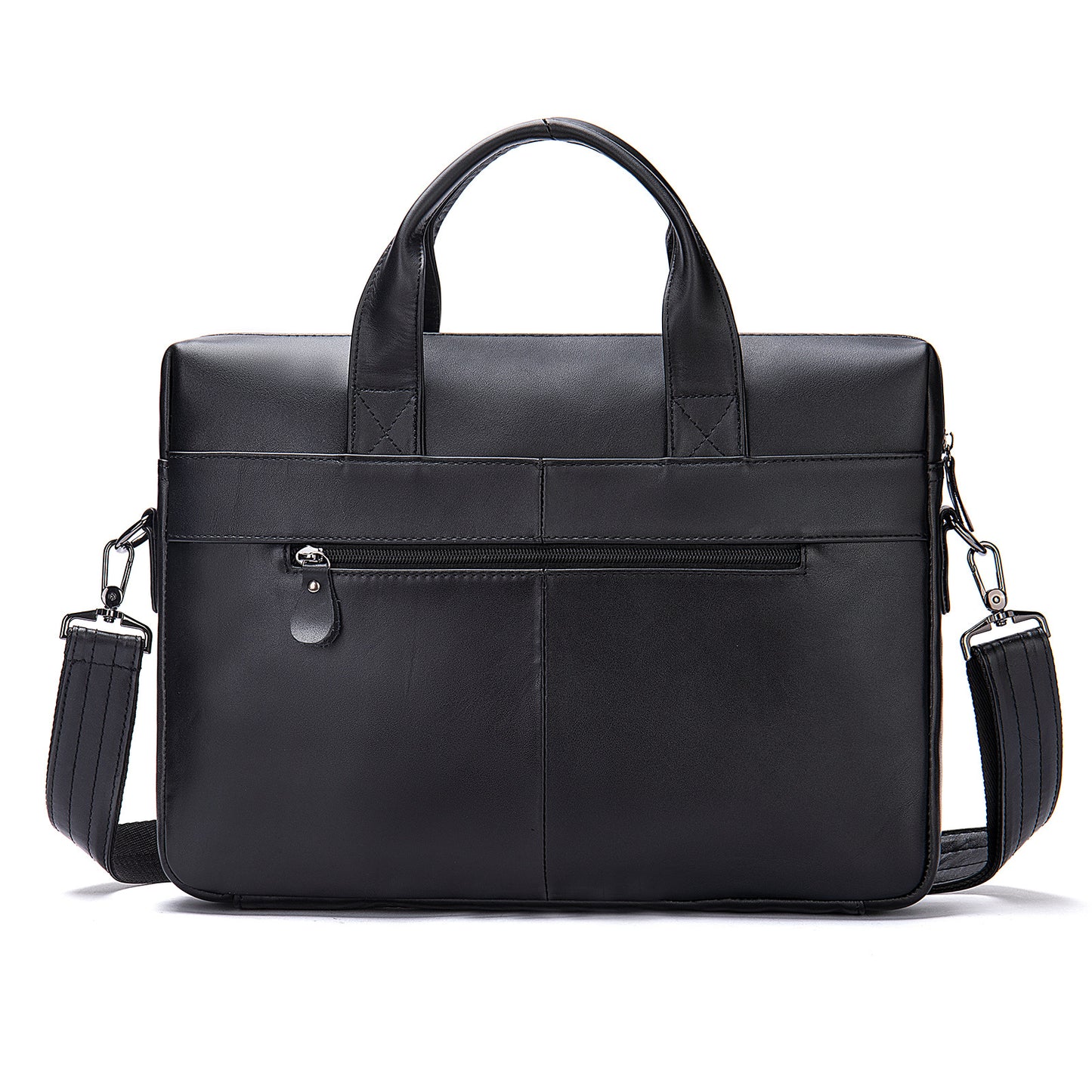 Men's Cool Leather Simple Commute Portable Men's Briefcases