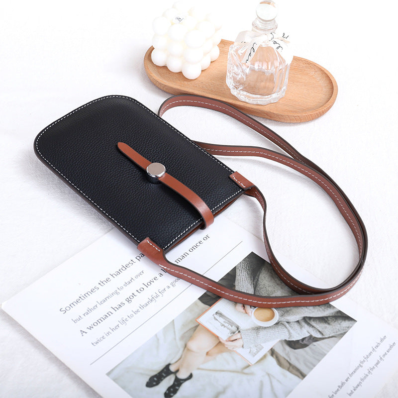 Women's Mobile One Genuine Leather Mini Minority Phone Bags