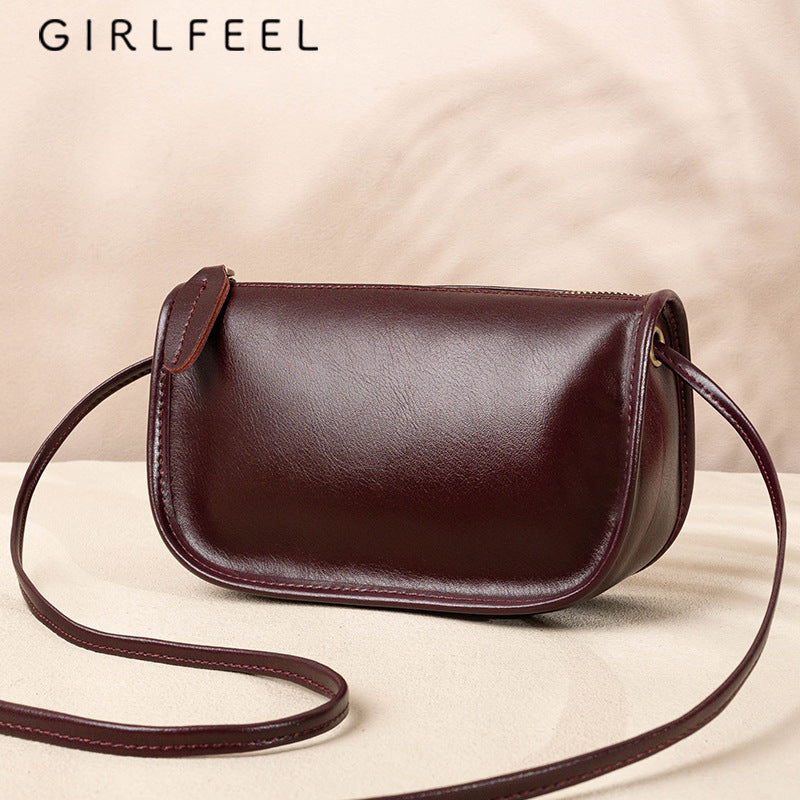 Women's Fashionable Genuine Leather Retro Envelope Bags