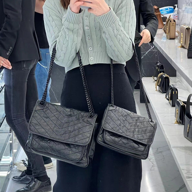 Underarm Female Wandering Vintage Chain Live Crossbody Bags