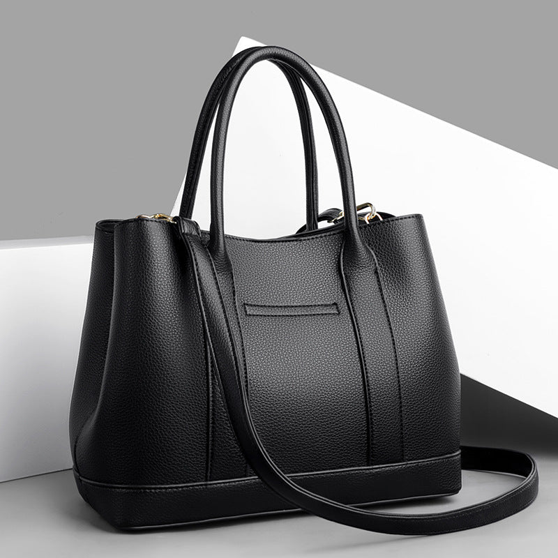 Women's Korean Style Fashion Mom Commuter Large Shoulder Bags