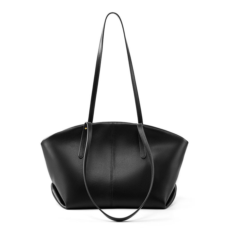 Fashion Cattlehide Leather Big Large Capacity Tote Bags