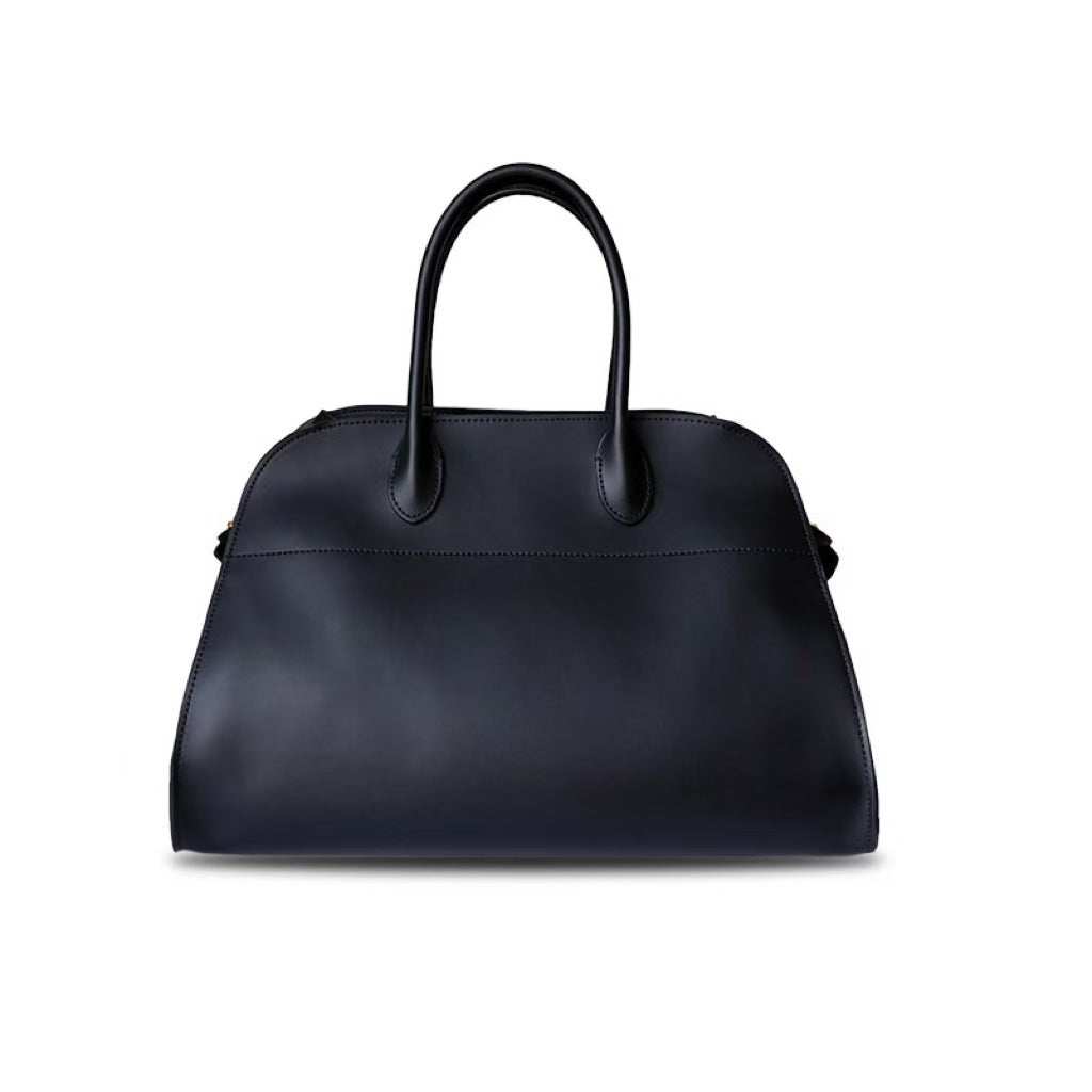 Retro Large Capacity Totes Genuine Leather Tote Bags