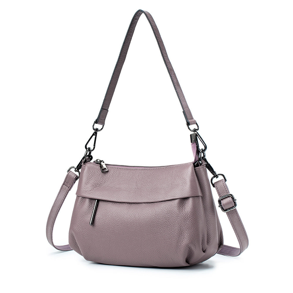 Women's Genuine Leather Fashion First Layer Cowhide Crossbody Bags