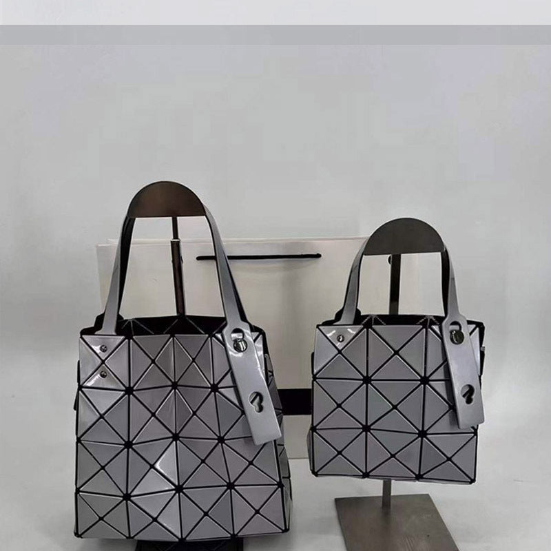 Women's September Diamond Box Fashion Underarm Geometric Handbags
