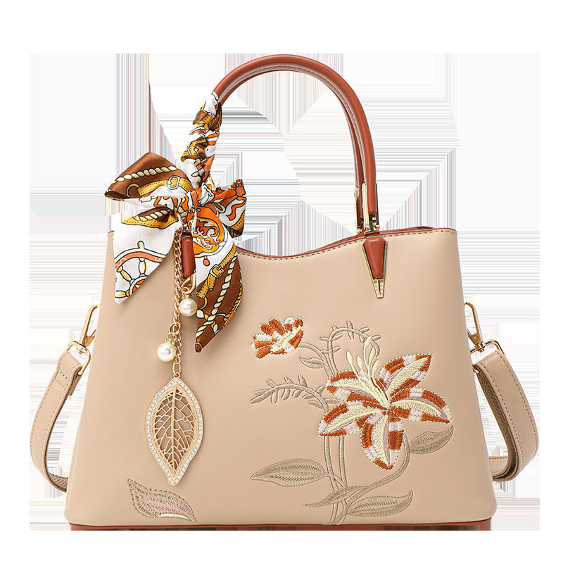 National Style Art Design Light Luxury Shoulder Bags