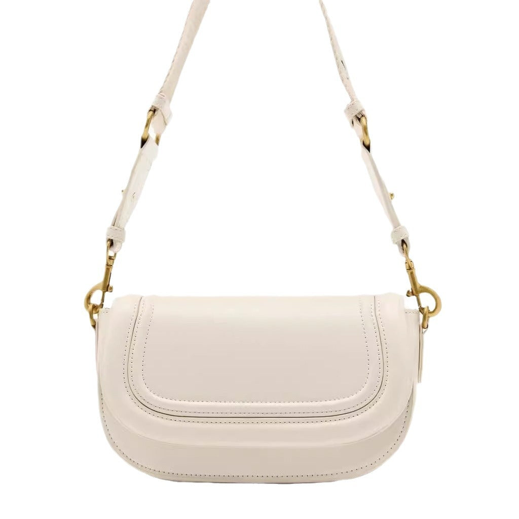 Women's Wide Strap Underarm Saddle Tide Shoulder Bags