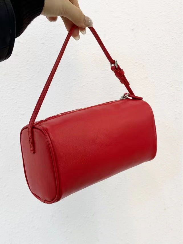 Pen Suede Leather Underarm Mini Pencil Shoulder Bags