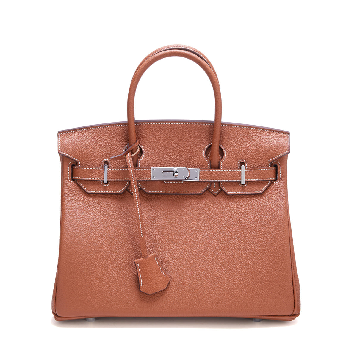 Women's Sier First Layer Cowhide Leather Large Handbags