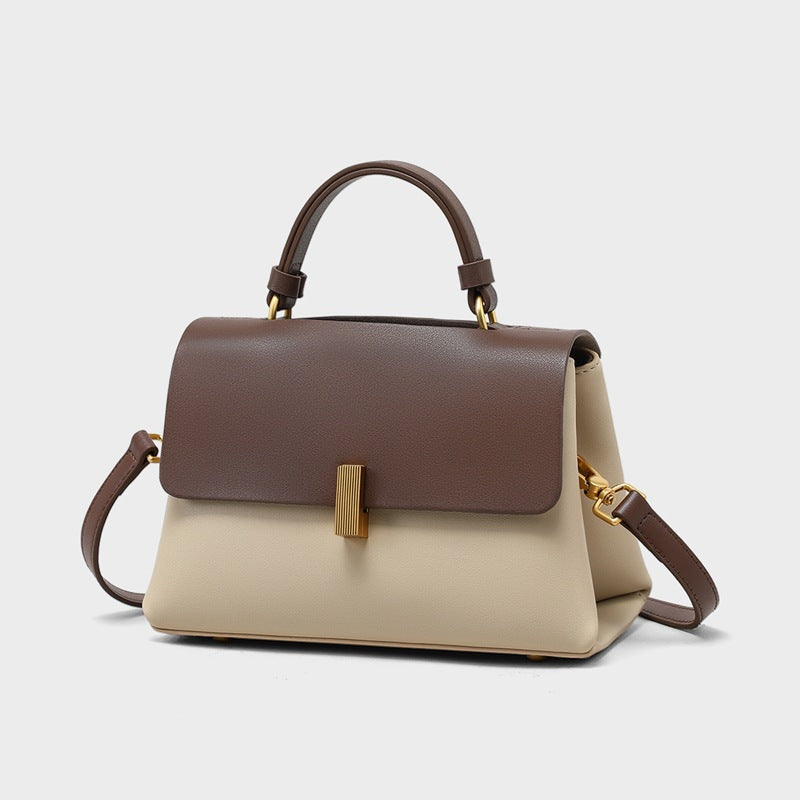 Elegant Female Lady Design Texture Portable Handbags