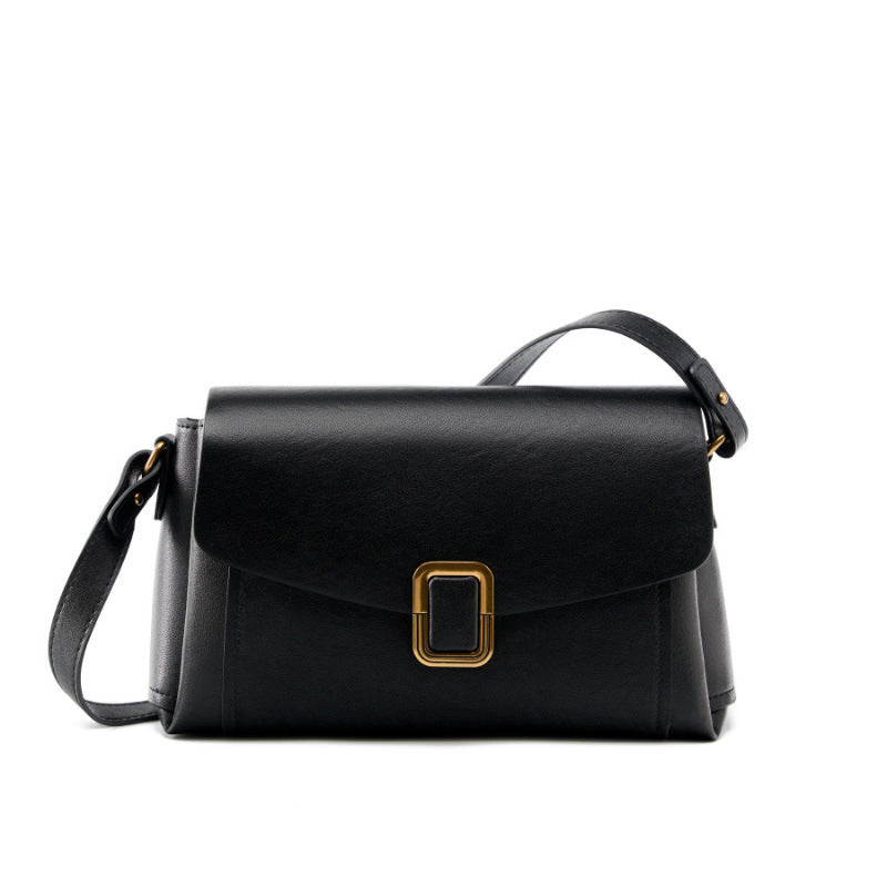 Women's Genuine Leather Niche High-grade Female Commuting Crossbody Bags