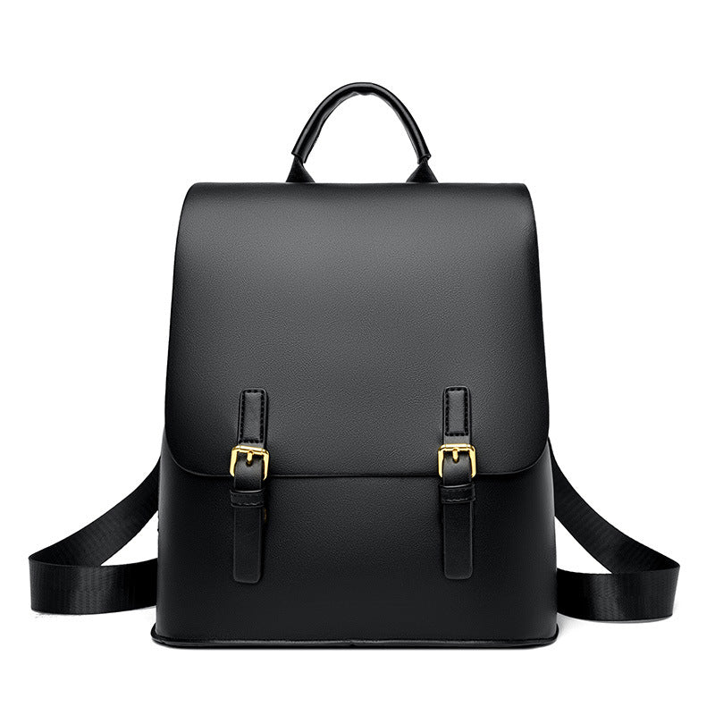 Women's Leather Fashion High Sense Minority Large Backpacks