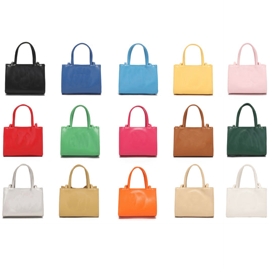 Creative Niche Embossed Letter Large Capacity Shoulder Bags