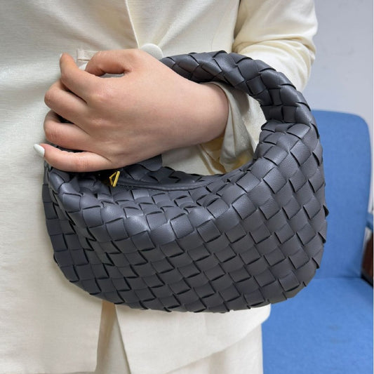 Woven Portable Croissant One Dumpling Price Handbags