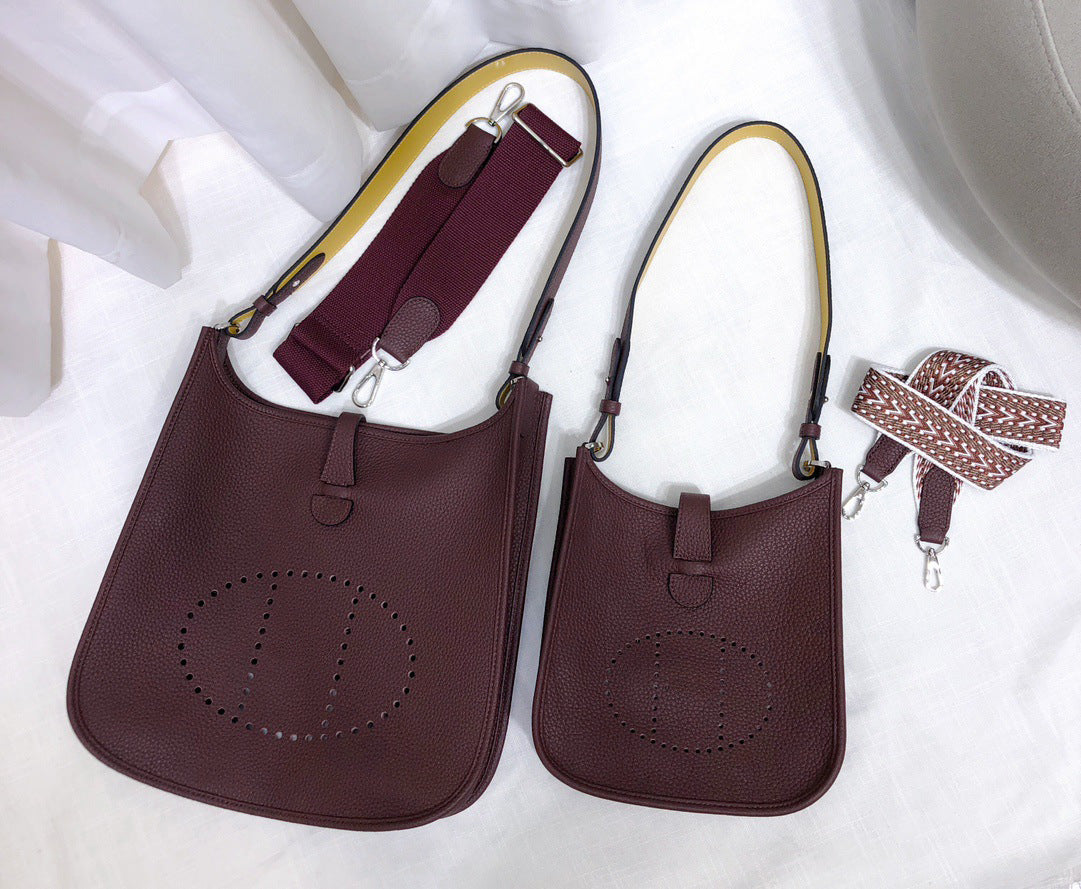 Pretty Classy Layer Cowhide Leather Versatile Bags