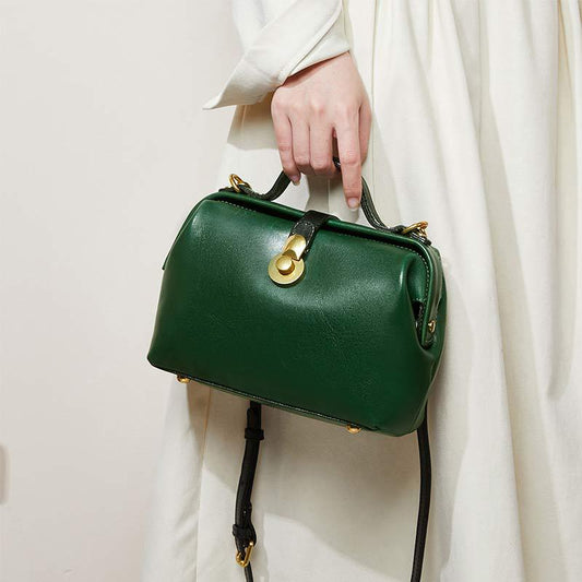 Women's Vintage Leather First Layer Vegetable Tanning Bags
