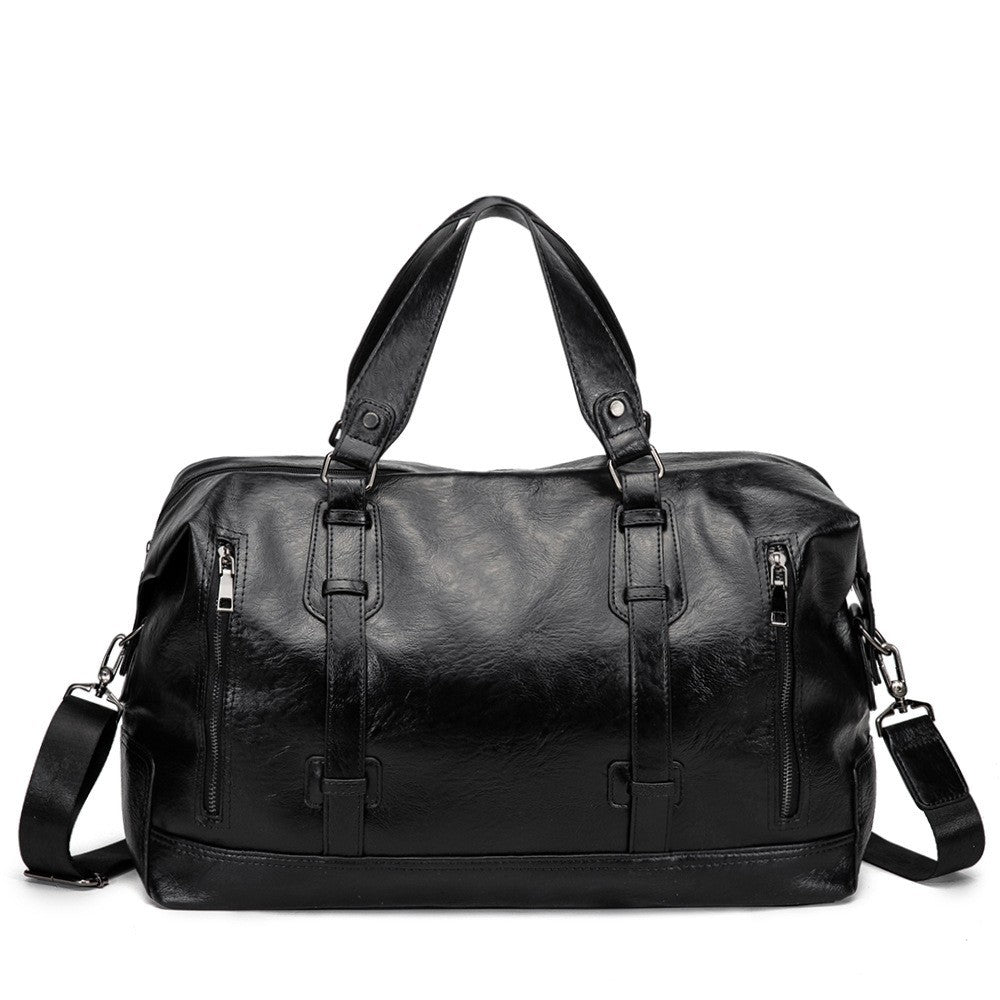 Men's Large Capacity Short Business Trip Trendy Shoulder Bags