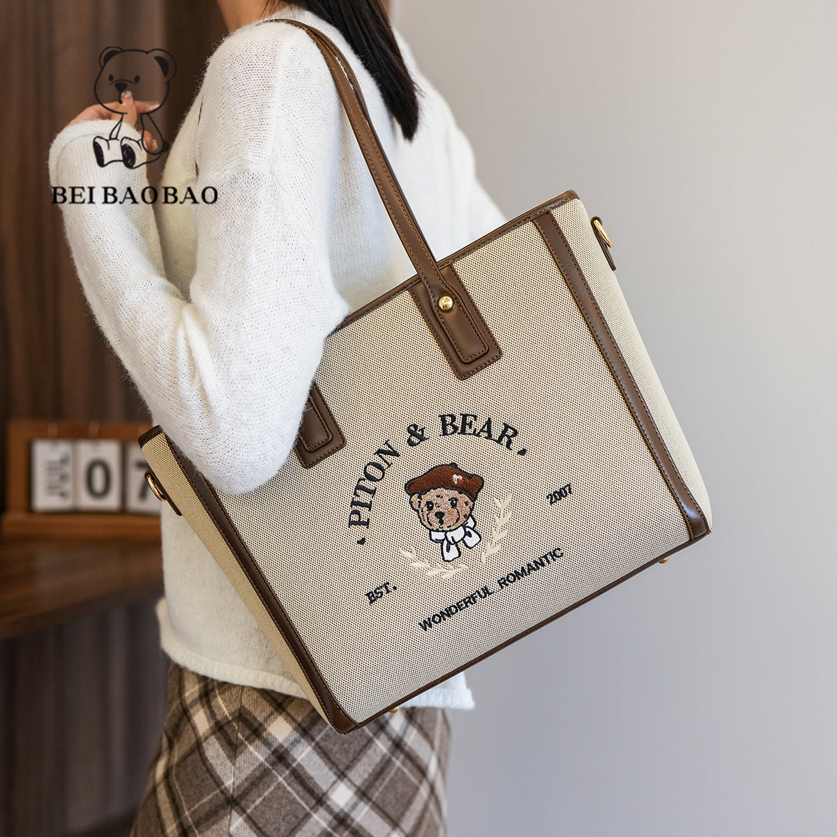 Women's Source Large Capacity Summer Portable Tote Bags