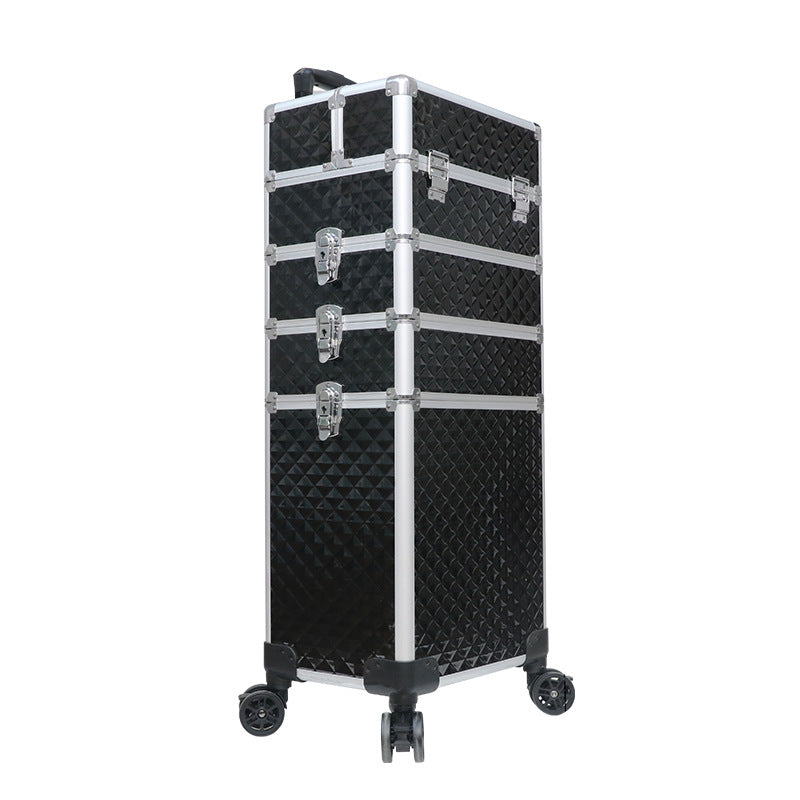 Aluminum Alloy Professional Makeup Fixing Artist Nail Tattoo Cosmetic Cases
