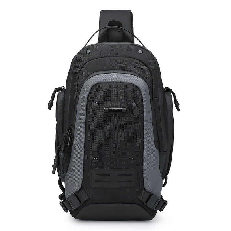 Men's Fashion Large Capacity Waterproof High Sense Men's Chest Bags