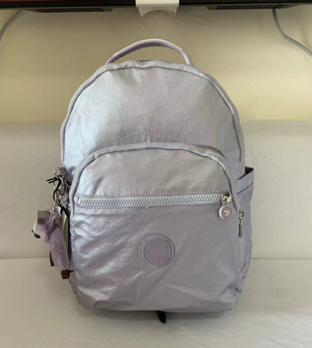 Summer Nylon Monkey Medium Side Commuter Backpacks
