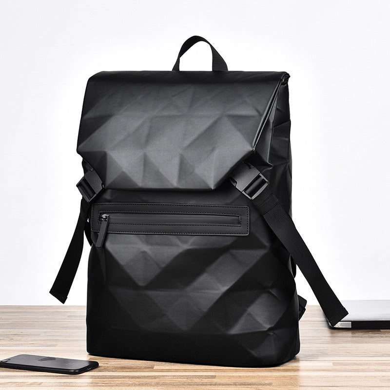 Men's Rhombus High Sense Large Capacity Versatile Backpacks