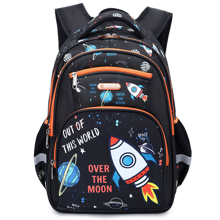 Graceful Primary Boys Fashion Spine Protection Elementary School Students' Schoolbags