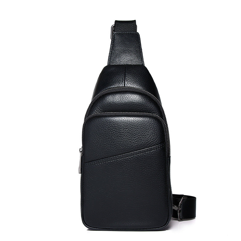Men's Leather Large Capacity Fashion High-grade Waterproof Bags