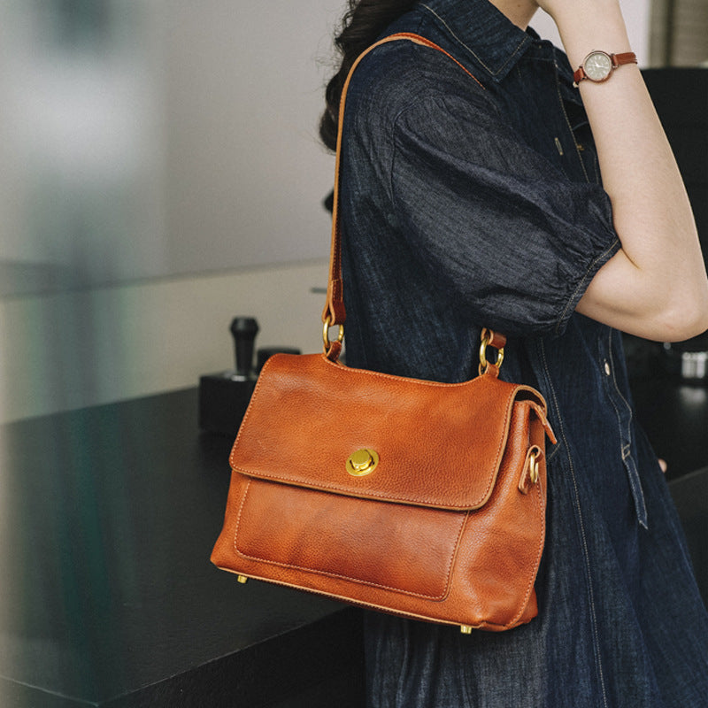 Women's Summer Light Luxury Texture Niche Retro Tote Bags