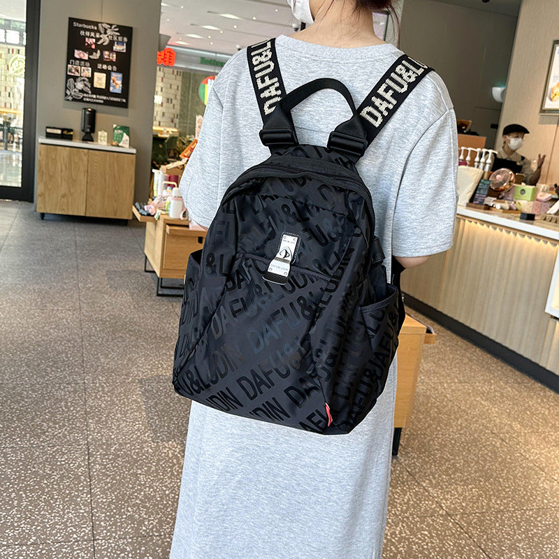 Women's Large Capacity Thickened Waterproof Oxford Cloth Backpacks