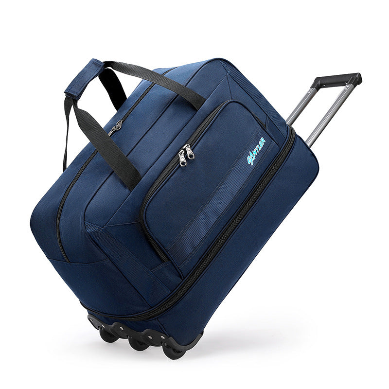 Cloth Large Capacity Expandable Three Wheels Travel Bags