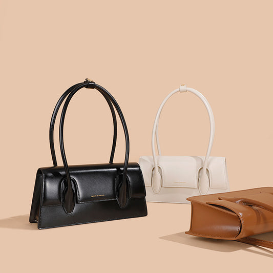 Women's Underarm High-grade Niche Cowhide Commuter Genuine Bags