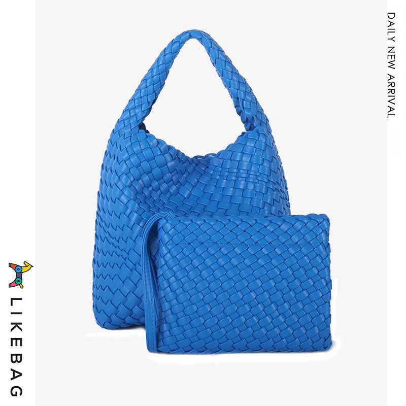 Women's Trendy Hand-woven Versatile Large Capacity Portable Bags