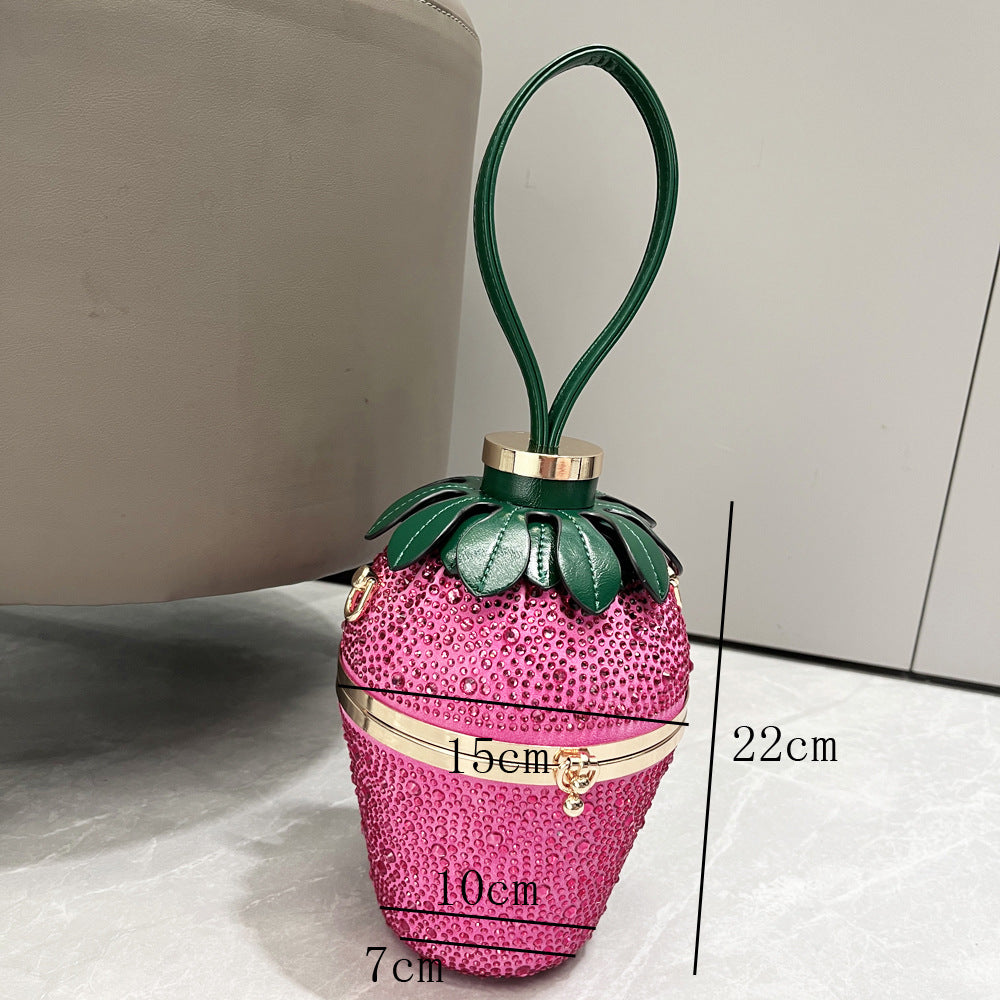Women's Graceful Comfortable Beautiful Rhinestone Dinner Handbags